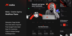 Meika – Creative Agency WordPress Theme 1.0.0破解版主题