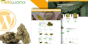 Mekiwana Medical Cannabis Shop WordPress Theme 1.1.2破解版主题