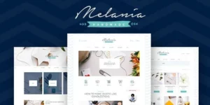 Melania | Handmade Blog Shop WordPress Theme 2.5.0破解版主题