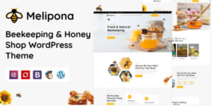 Melipona  – Beekeeping and Honey Shop WordPress Theme NULLED 1.1破解版主题