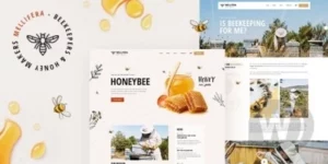 Mellifera Beekeeping and Honey Shop Theme 1.0.3破解版主题