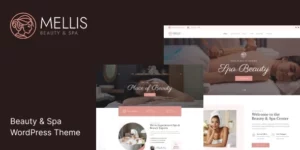 Mellis Beauty Spa WordPress Theme 1.0.7破解版主题