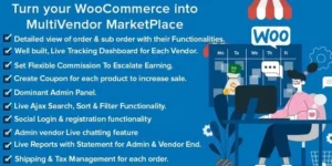 Mercado Pro Turn your WooCommerce into Multi Vendor Marketplace 1.6.0破解版插件