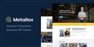Metallex Industrial And Engineering WordPress Theme 1破解版主题