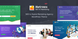 Metreex SEO Marketing WordPress Theme 1.4.0破解版主题
