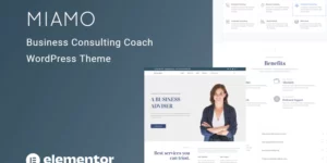Miamo Multipurpose Business Consulting and Coach WordPress Theme 1.0.0破解版主题