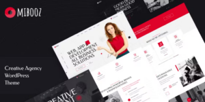 Mibooz – Creative Agency WordPress Theme 1.1破解版主题