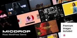 Micdrop Music WordPress Theme 1.1破解版主题