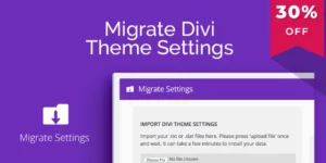 Migrate Divi Theme Settings 1.1破解版插件