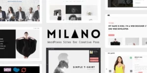 Milano | Creative Minimal Portfolio Photography WordPress Theme 5.6破解版主题