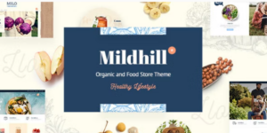 Mildhill Organic and Food Store Theme 1.4破解版主题