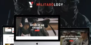 Militarology Masculine WordPress Theme 1.0.6破解版主题