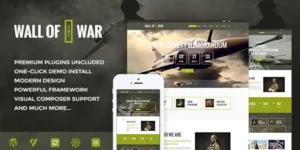 Military Service Veterans Club Volunteer WordPress Theme 1.9.1破解版主题