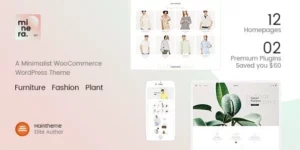 Minera Minimalist WooCommerce WordPress Theme 2.9.5破解版主题