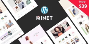 Minet Minimalist eCommerce WordPress Theme 1.9破解版主题