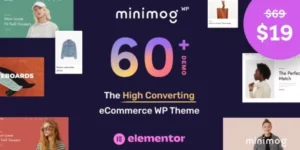 MinimogWP  – eCommerce WordPress Theme 3.4.2破解版主题