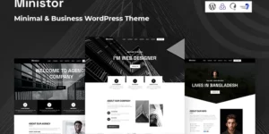 Ministor Minimal and Business Responsive WordPress Theme 1.0.0破解版主题