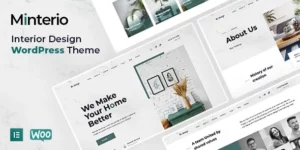 Minterio – Interior Design WordPress Theme 1.2.4破解版主题