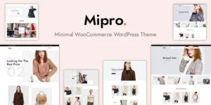 Mipro Minimal WooCommerce WordPress Theme 1.1.9破解版主题
