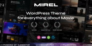 Mirel Movie Studios and Filmmakers WordPress Theme 1.0.0破解版主题