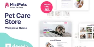 MistPets Animal Care Pet WordPress Theme 1.0.0破解版主题
