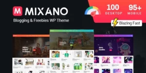 Mixano Minimal WordPress Theme 1.1.6破解版主题