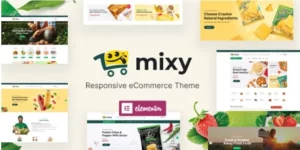 Mixy Organic Food Store WordPress Theme 1.0破解版主题