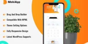 Mobile App Showcase WordPress Theme 1.0.0破解版主题