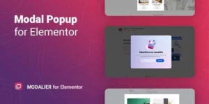 Modal Popup Window for Elementor – Modalier 1.0.4破解版插件