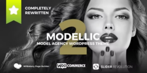 Modellic WooCommerce Booking Model Agency WordPress Theme 3.3.19破解版主题
