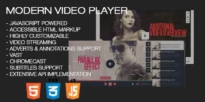 Modern Video Player for WordPress 9.3.8破解版插件