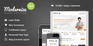 Modernize Flexibility of WordPress 3.4.0破解版主题