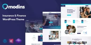 Modins Insurance Finance WordPress Theme 1.0.4破解版主题