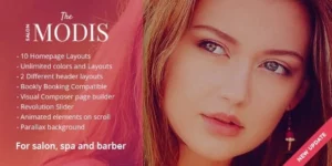 Modis Salon Barber WordPress Theme 1.2.4破解版主题