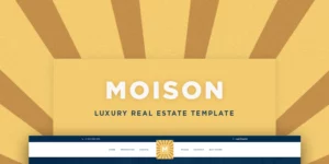 Moison Real Estate Luxury WordPress Theme 1.0破解版主题