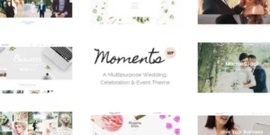 Moments Wedding Event WordPress Theme 2.2破解版主题