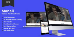 Monali Business Agency WordPress Theme 1.5破解版主题
