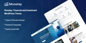 Monetay Financial and Investment WordPress Theme 1.0.0破解版主题