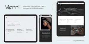 Monni A Creative Multi-Concept Theme for Agencies and Freelancers 1破解版主题