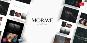Morave Portfolio Elementor 1.0.0破解版主题