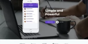 Morris WordPress App Product Landing Page 1.0.3破解版主题