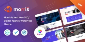 Morris WordPress Theme for Digital Agency 1.0.0破解版主题