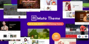 Moto Theme Multipurpose Business WordPress Theme 1.1破解版主题