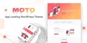 Moto WordPress Landing Page Theme 1.1.9破解版主题