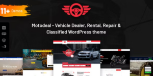 Motodeal Car Dealer Classified WordPress Theme 1.0.7破解版主题