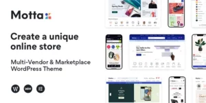 Motta Multi-Vendor and Marketplace WordPress Theme 1.3.5破解版主题