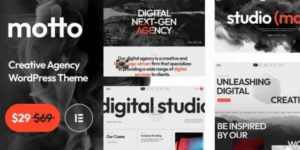 Motto Creative Agency Startup WordPress Theme 1.0.1破解版主题