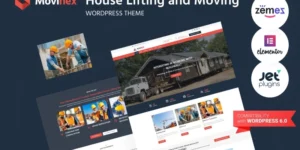 Movinex House Lifting and Moving WordPress Theme 1.0.4破解版主题