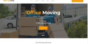 Moving Help Logistic Transportation WordPress Theme 1.0.0破解版主题