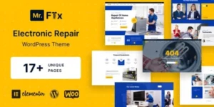 MrFix Appliances Repair Services WordPress Theme 1.3破解版主题